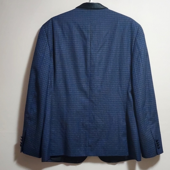 Bar lll jacquard slim fit shawl collar sport tailored blazer - Picture 6 of 10